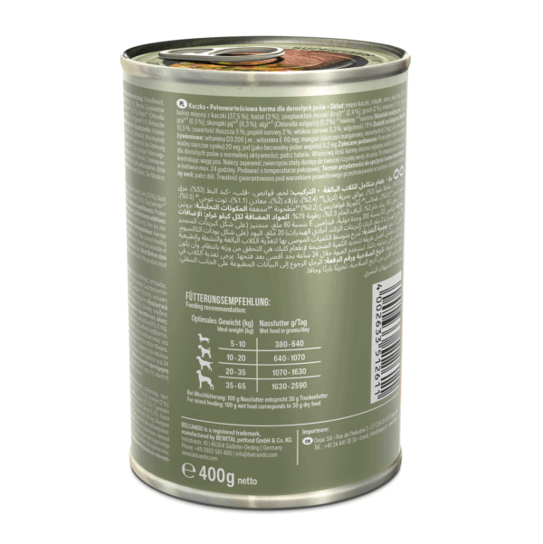 Belcando Holistic Duck 400g Dose – Bild 4