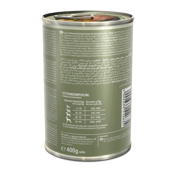 Belcando Holistic Salmon 400g Dose – Bild 4