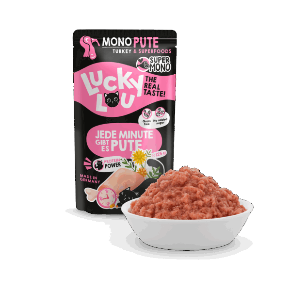 Lucky Lou® SuperMono Pute 125g Pouch/Frischebeutel – Bild 2
