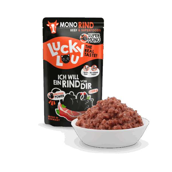 Lucky Lou® SuperMono Rind 125g Pouch/Frischebeutel – Bild 2