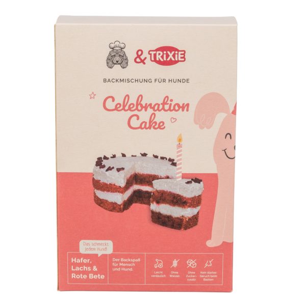 Pets-Kitchen & Trixie Celebration Cake - Backmischung für Hundekuchen