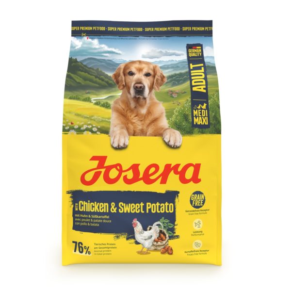 Josera Adult Medi/Maxi Chicken & Sweet Potato (ehemals Nature Energetic) – Bild 2