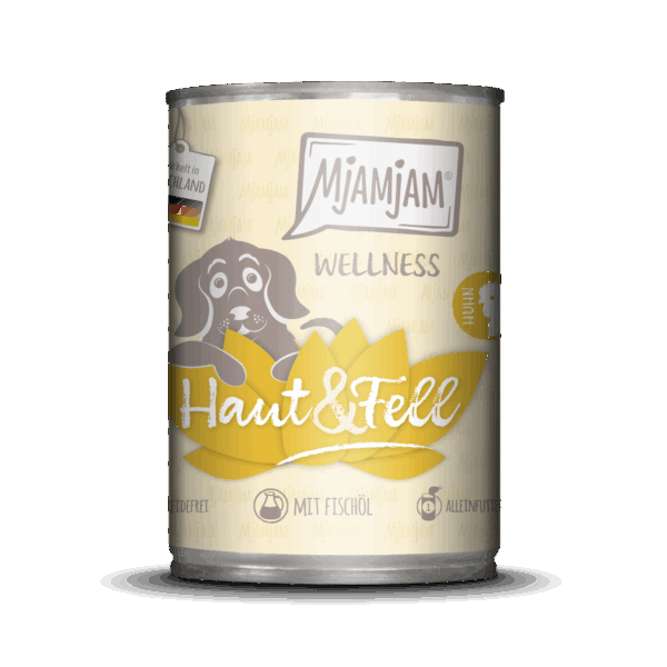 Mjamjam Hund - Wellness - Haut & Fell - Huhn