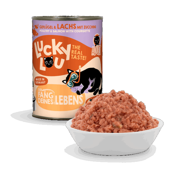 Lucky Lou Lifestage Adult Geflügel & Lachs – Bild 2