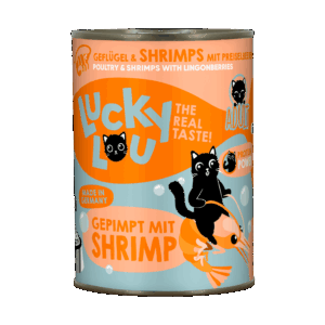 Lucky Lou Lifestage Adult Geflügel & Shrimps Dose