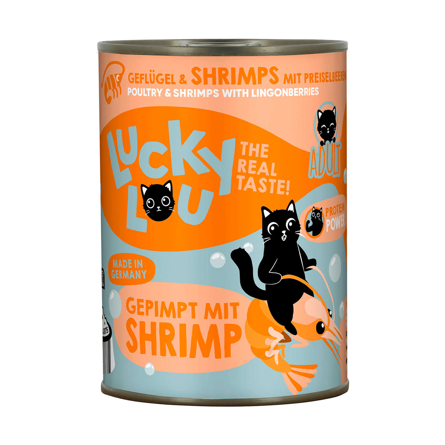 Lucky Lou Lifestage Adult Geflügel & Shrimps Dose