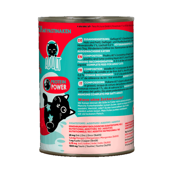 Lucky Lou Lifestage Adult Geflügel & Thunfisch Dose – Bild 4