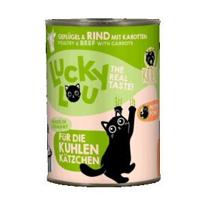 Lucky Lou Lifestage Kitten Geflügel & Rind Dose