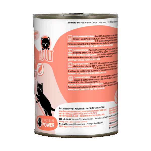 Lucky Lou Lifestage Sensitive Rind & Pferd Dose – Bild 3