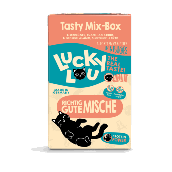 Lucky Lou® Lifestage Adult Tasty-Mix 6er-Pack / 6 x 125g – Bild 2