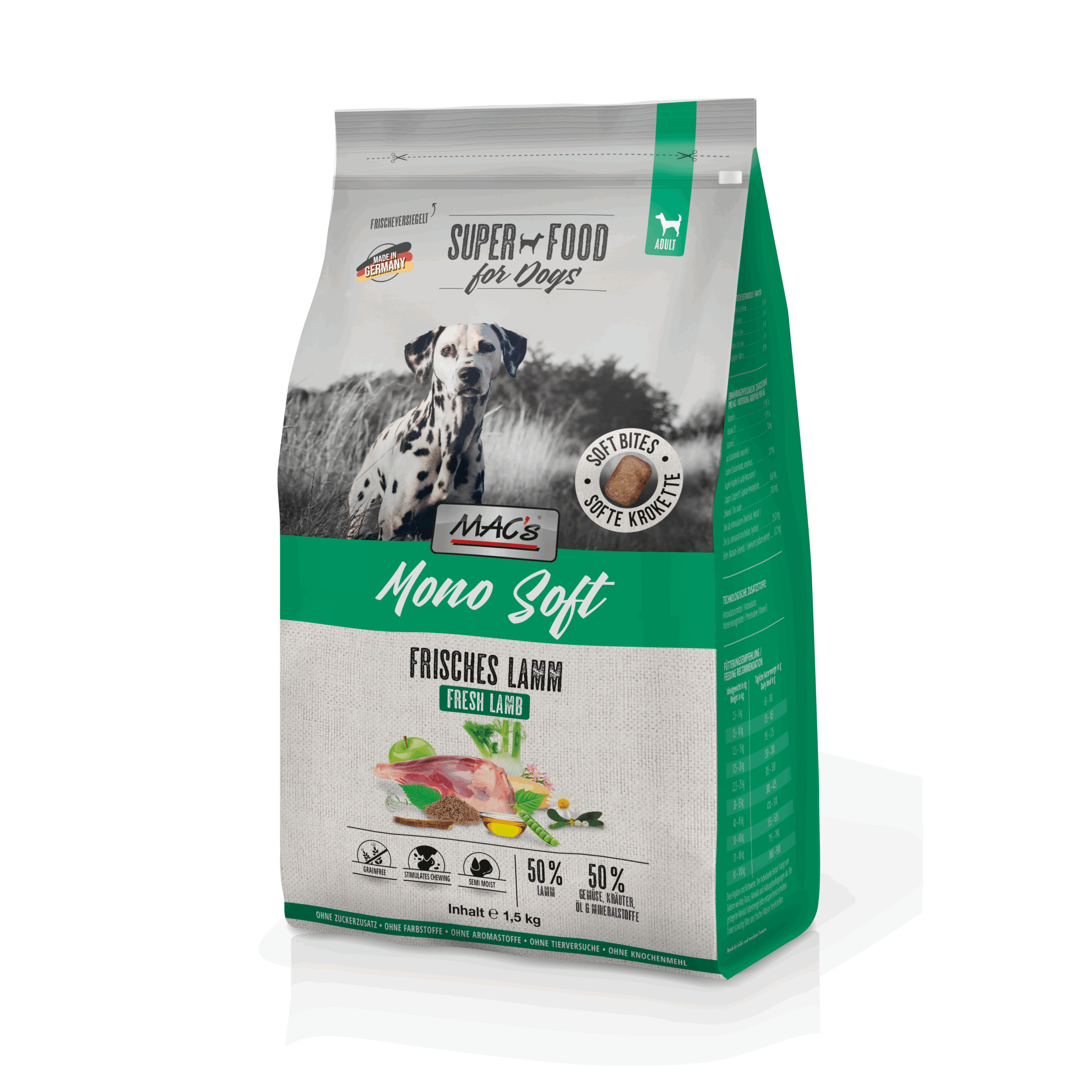 Mac´s Dog Mono Soft - Frische Lamm