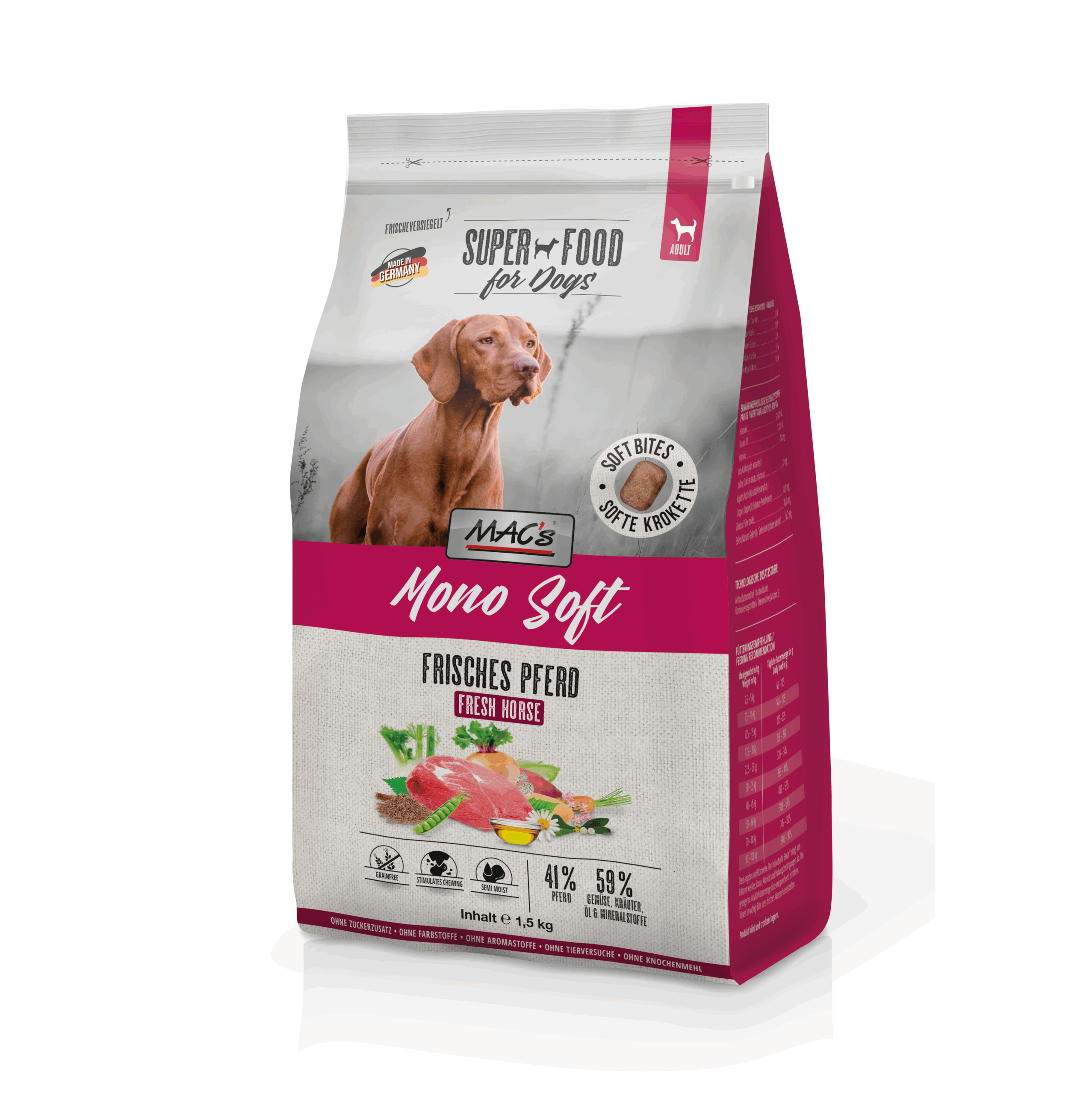 Mac´s Dog Mono Soft - Frisches Pferd