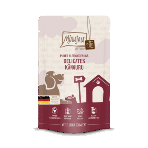 Mjamjam Dog - Quetschie Purer Fleischgenuss - delikates Känguru pur
