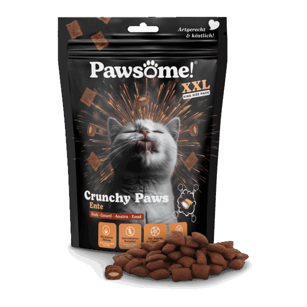 Pawsome!® Crunchy Paws Ente 150g – Bild 2