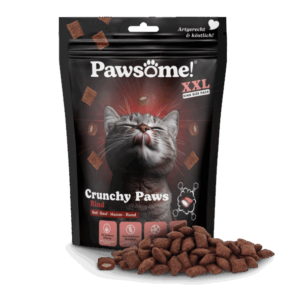 Pawsome!® Crunchy Paws Rind 150g – Bild 2