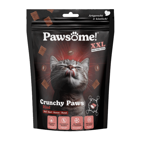 Pawsome!® Crunchy Paws Rind 150g