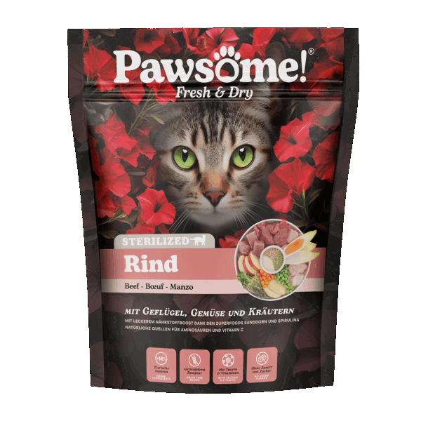 Pawsome!® Fresh & Dry Sterilized Rind 750g