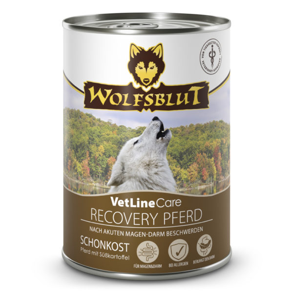 Wolfsblut Vet Line Care Recovery Pferd Schonkost 395 g