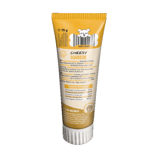 yummeez® CLASSIC SQUEEZIE Cheesy 75g – Bild 3