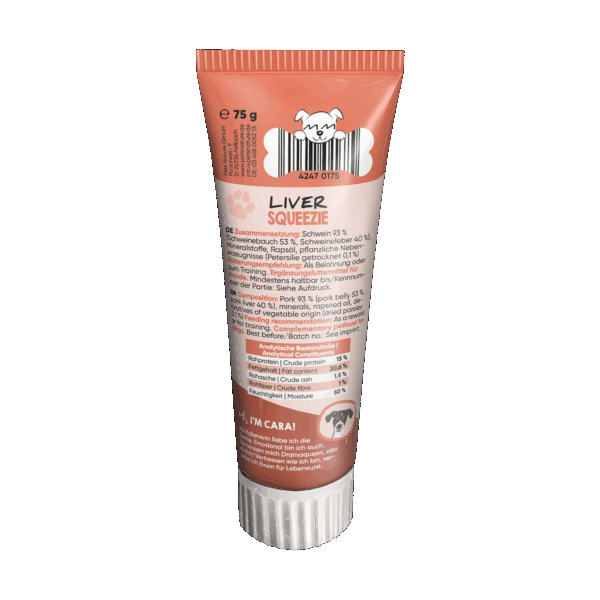 yummeez® CLASSIC SQUEEZIE Leber 75g – Bild 3