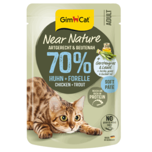 GimCat Near Nature Huhn & Forelle 85g