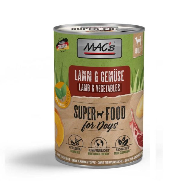 Mac´s Dog Lamm & Gemüse – Bild 2
