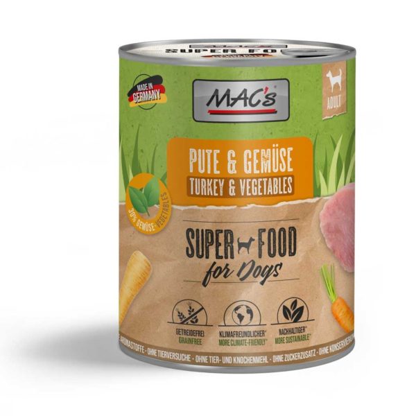 Mac´s Dog Pute & Gemüse
