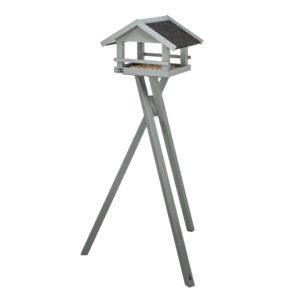 Trixie Futterhaus für freilebende Vögel / Farbe: grau