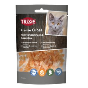 Trixie Premio Cubes mit Hühnerbrust & Garnelen 50g