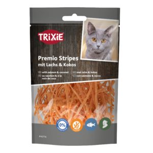 Trixie Premio Stripes mit Lachs & Kokos 50g