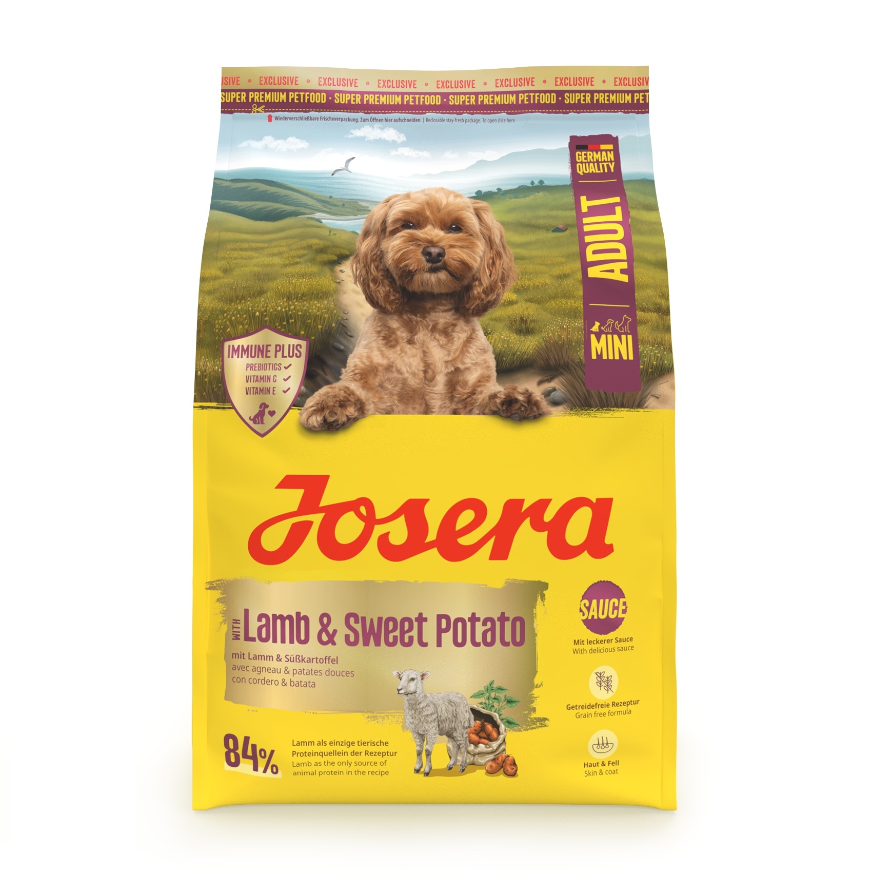 Josera Adult Mini Lamb & Sweet Potato Exclusiv – Bild 3