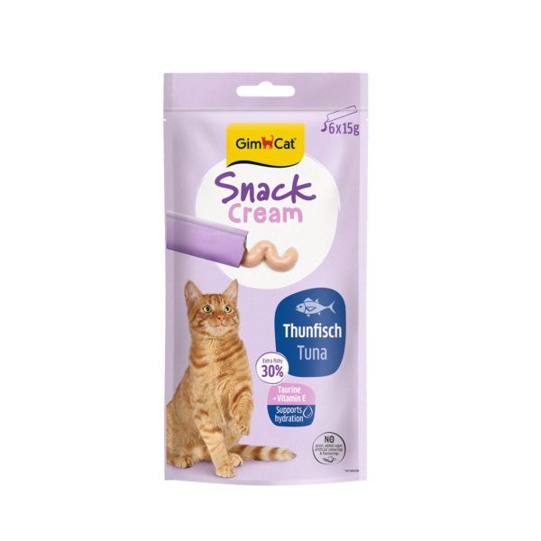 GimCat Snack Cream Thunfisch 6 x 15g