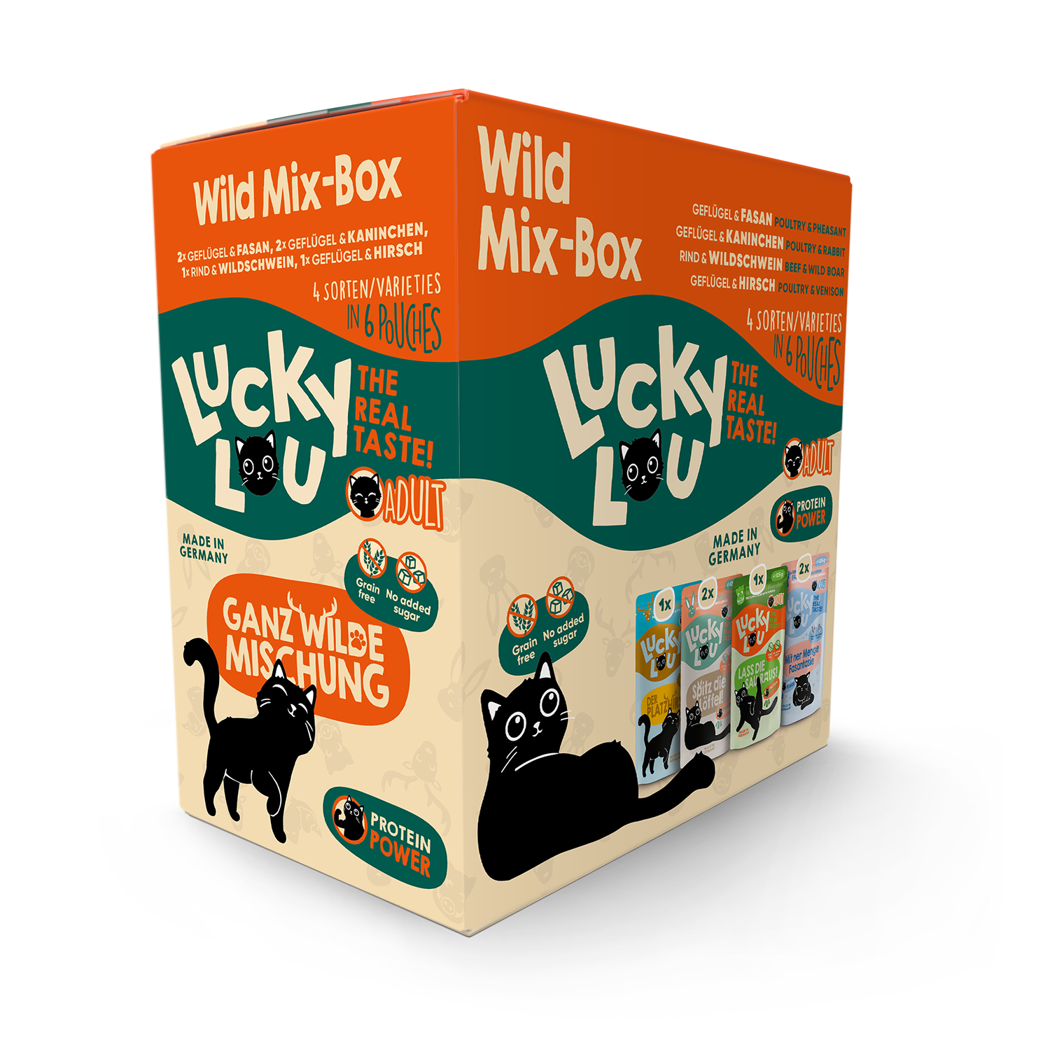 Lucky Lou® Lifestage Adult Wild-Mix 6er-Pack 750g