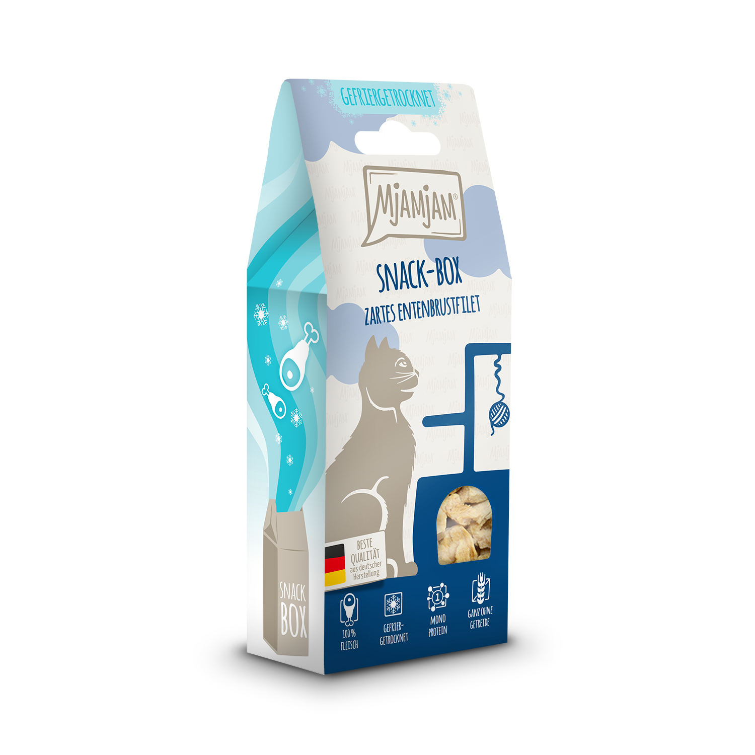 Mjamjam - Snack Box -zartes Entenbrustfilet 40g – Bild 2