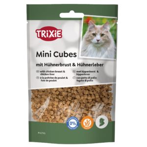 Trixie Mini Cubes mit Hühnerbrust & Hühnerleber 50g