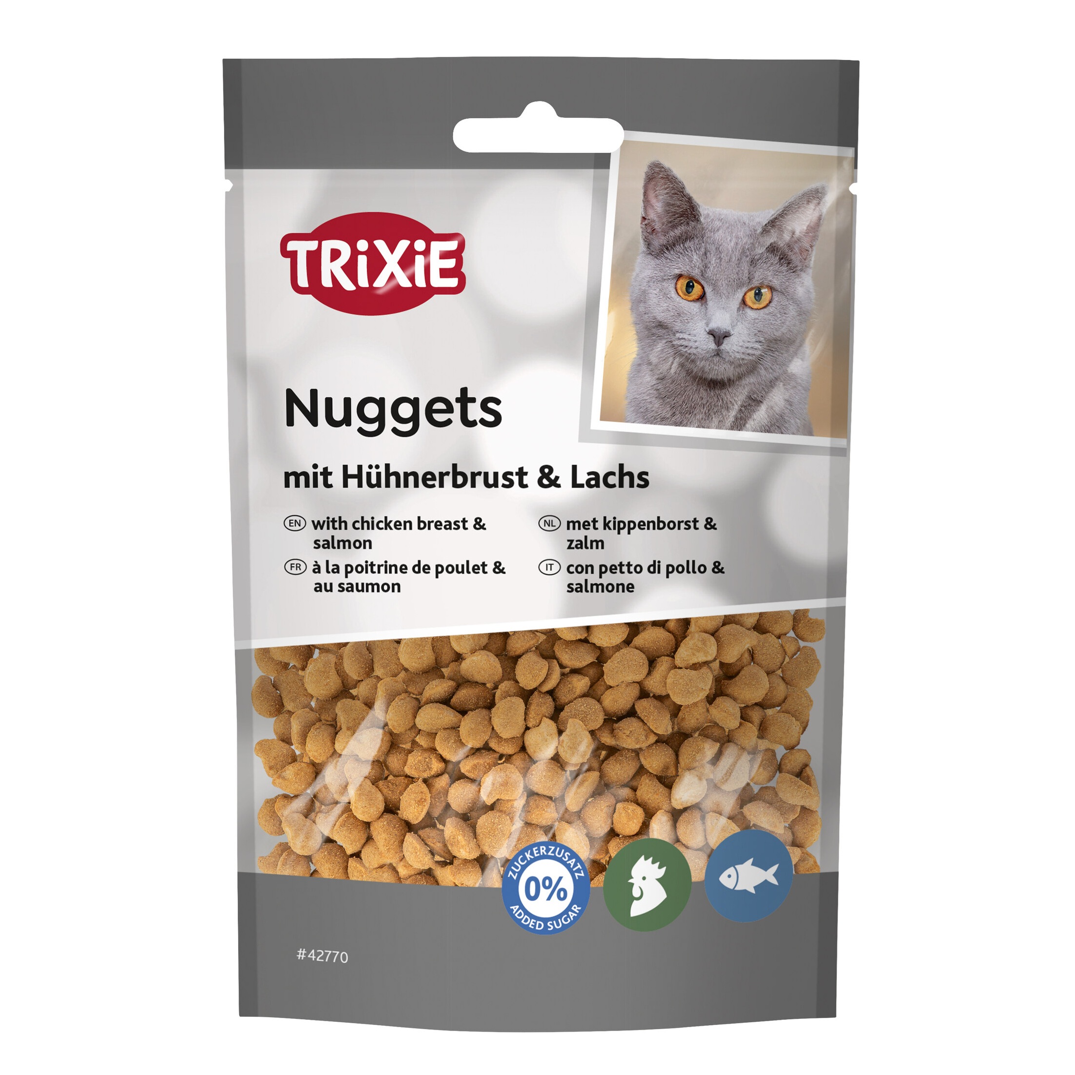 Trixie Nuggets mit Hühnerbrust & Lachs 50g