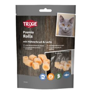 Trixie Premio Rolls mit Hühnerbrust & Lachs 50g