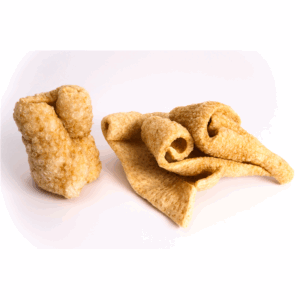 Eco Dog Snack Schweineschwarten - gebraten