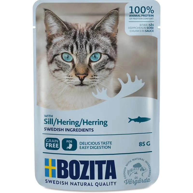 Bozita Fisch & Fleisch-Menü Häppchen in Soße 12x85g – Bild 5