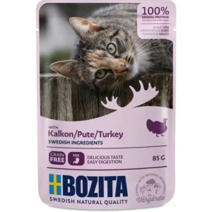 Bozita Häppchen in Soße mit Pute 85g