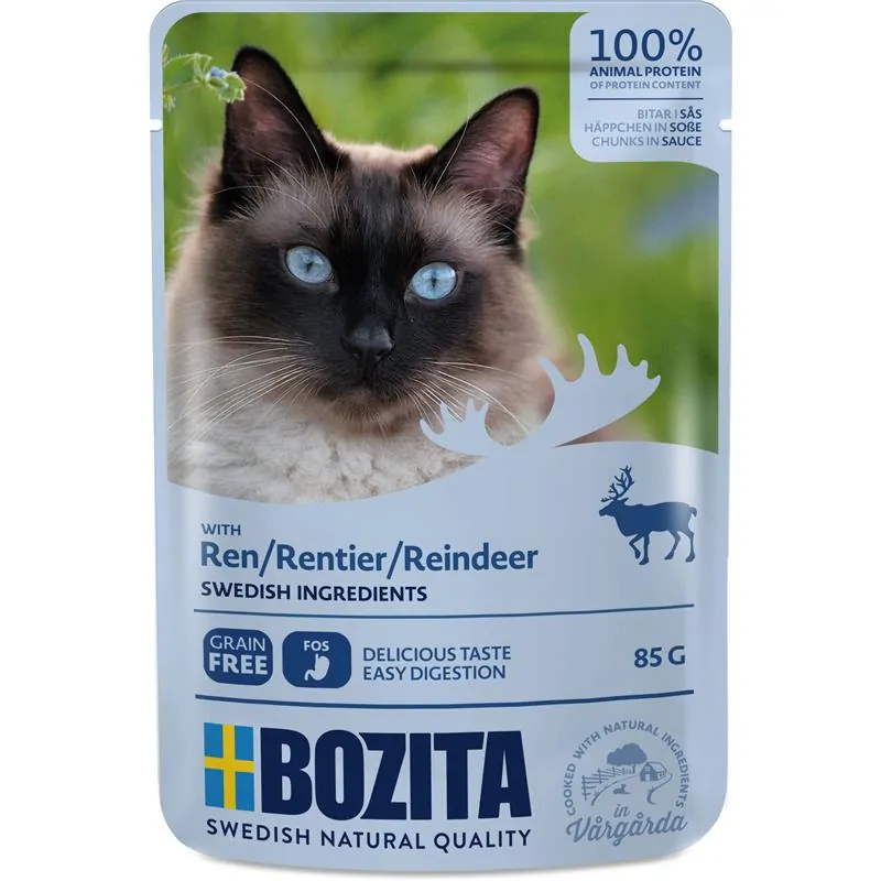 Bozita Fisch & Fleisch-Menü Häppchen in Soße 12x85g – Bild 3