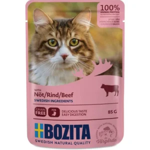 Bozita Häppchen in Soße mit Rind 85g