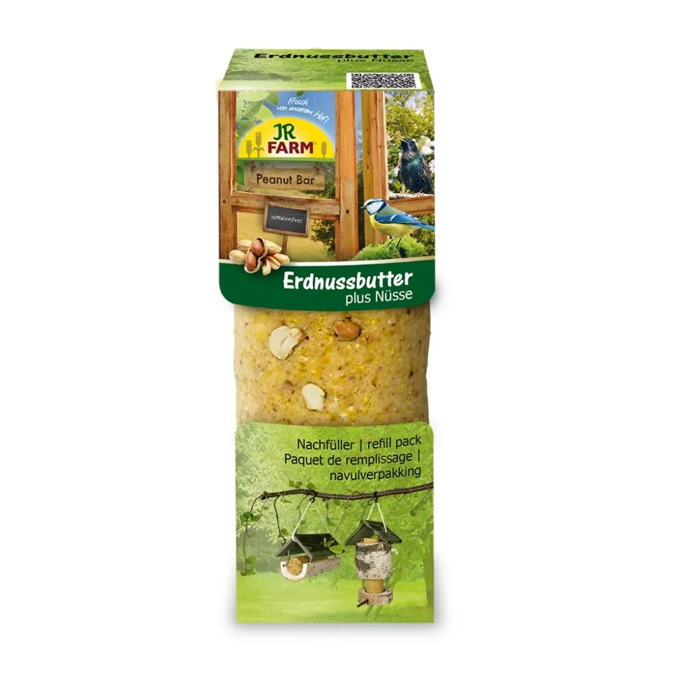 JR-Farm Peanut Bar Erdnussbutter mit Nüsse 350g