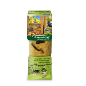 JR-Farm Peanut Bar Erdnussbutter mit Regenwürmer 350g