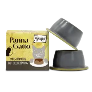 MjAMjAM - Panna Gatto - zartes Hühnchen mit edler Krönung 2 x 80g