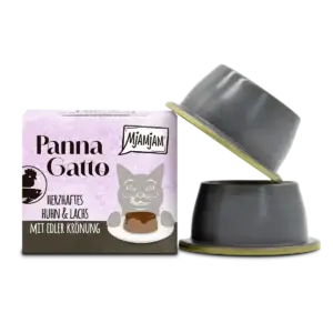 MjAMjAM - Panna Gatto - herzhaftes Huhn & Lachs mit edler Krönung 2 x 80g