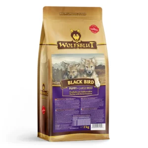 Wolfsblut Large Breed Puppy Black Bird - Truthahn und Süßkartoffel - 2kg