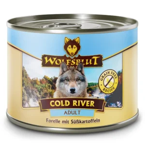 Wolfsblut Adult Cold River - Forelle mit Süßkartoffeln Dose - 200g