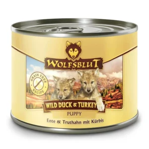 Wolfsblut Puppy Wild Duck & Turkey - Truthahn & Ente Dose - 200g