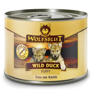 Wolfsblut Puppy Wild Duck - Ente mit Kürbis Dose